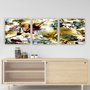 Wallity Conjunto de 3 Pinturas Decorativas en Lienzo Multicolor P216207